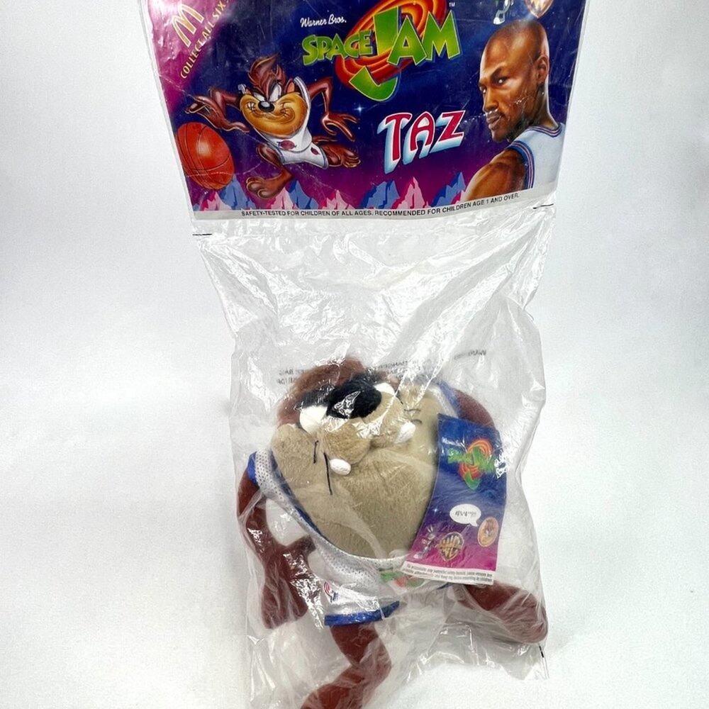 Vintage 1996 Taz Space Jam Plush